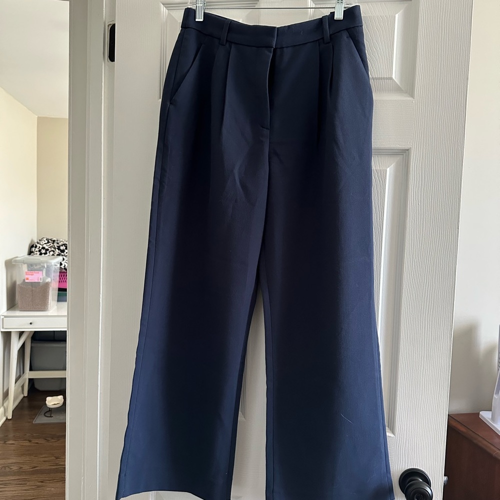 Women's Navy Pants- Abercrombie Sloane Pants